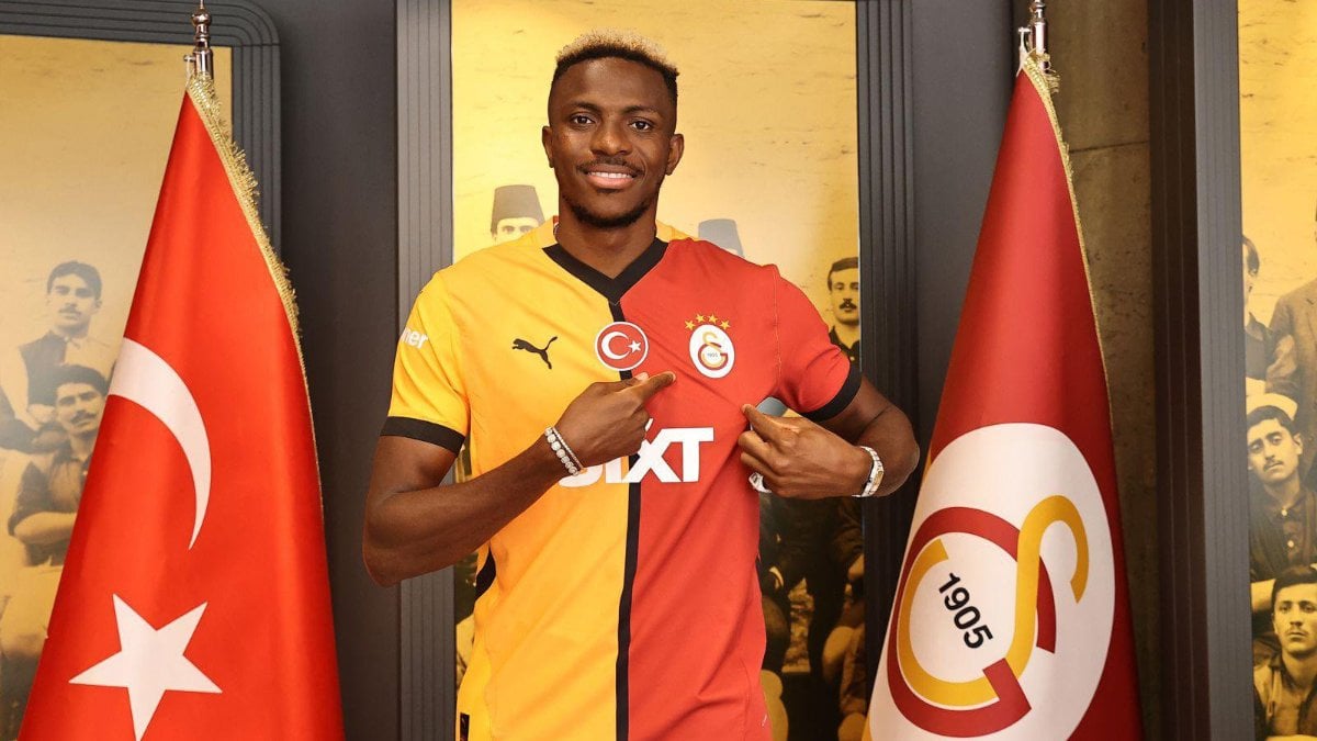 Osimhen’den Galatasaray taraftarına: Kendimi size adayacağım