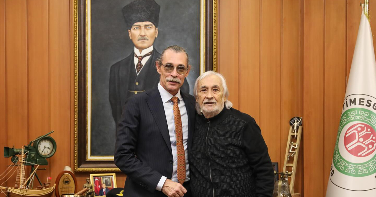 Müjdat Gezen’den Erdal Beşikçioğlu’na ziyaret