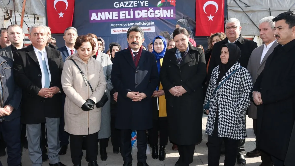 Gazze’ye uzanan kardeşlik eli: “Merhamet ve umut yüklü tır yola çıktı”